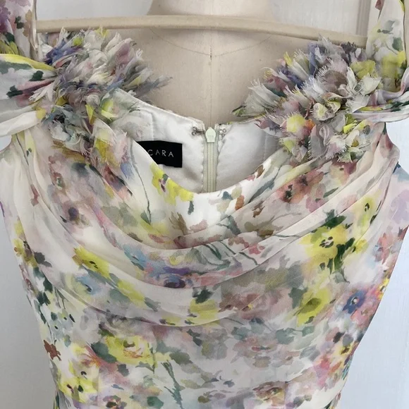 ATTENTION MOTHER OF THE BRIDE! Frascara gown, #4260 Silk chiffon. Gorgeous size4 - Picture 8 of 11